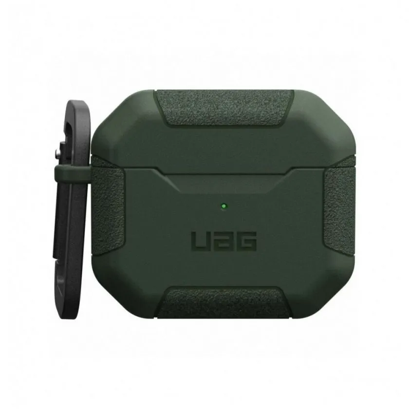 Чехол + карабин UAG Scout Case Olive Drab для Apple AirPods 3 Чехол + карабин UAG Scout Case Olive Drab для Apple AirPods 3