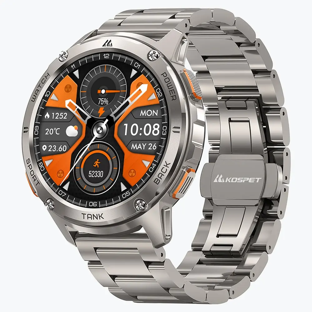 Смарт-часы Kospet Tank T3 Ultra 2 Silver