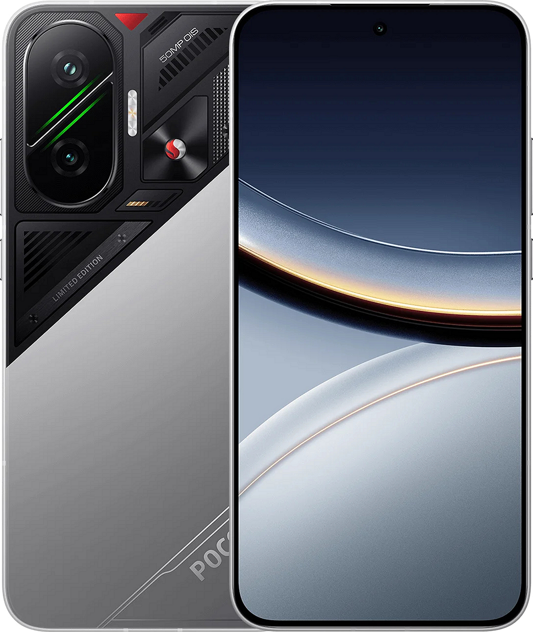 Смартфон Xiaomi Poco F7 | 12/256 ГБ (Серебристый | Silver)