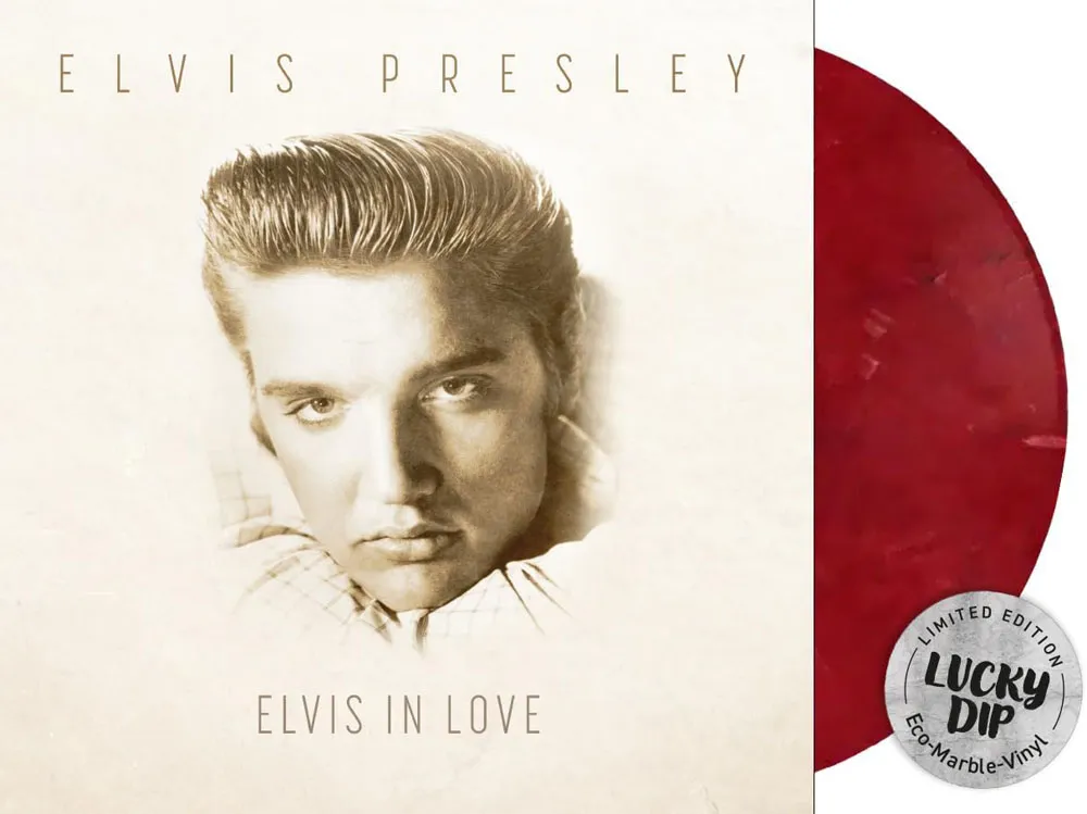 Виниловая пластинка PRESLEY ELVIS - Elvis In Love (Lucky Dip Marble)