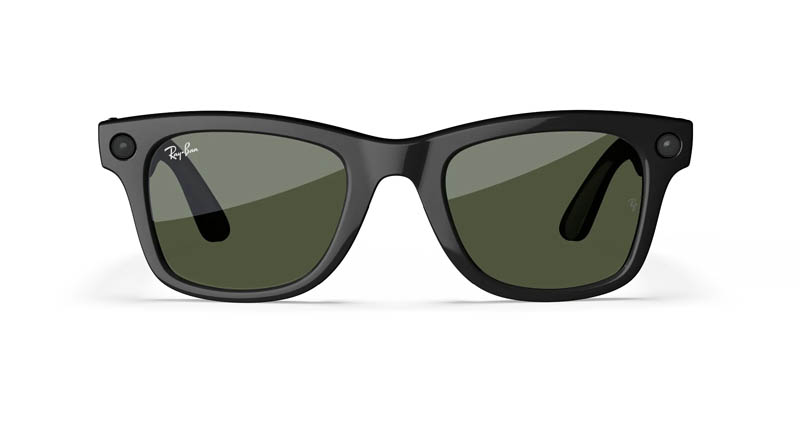 Умные очки Ray-Ban Wayfarer, Shiny Black