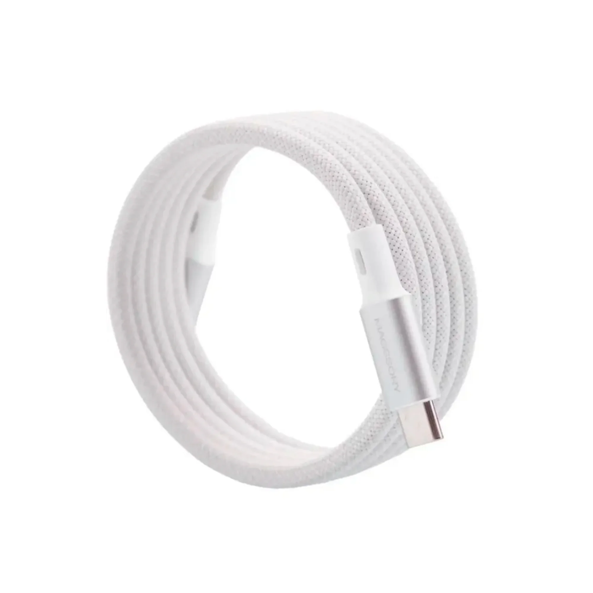Кабель Magssory Line C 60W USB-C, 2,4 м Белый