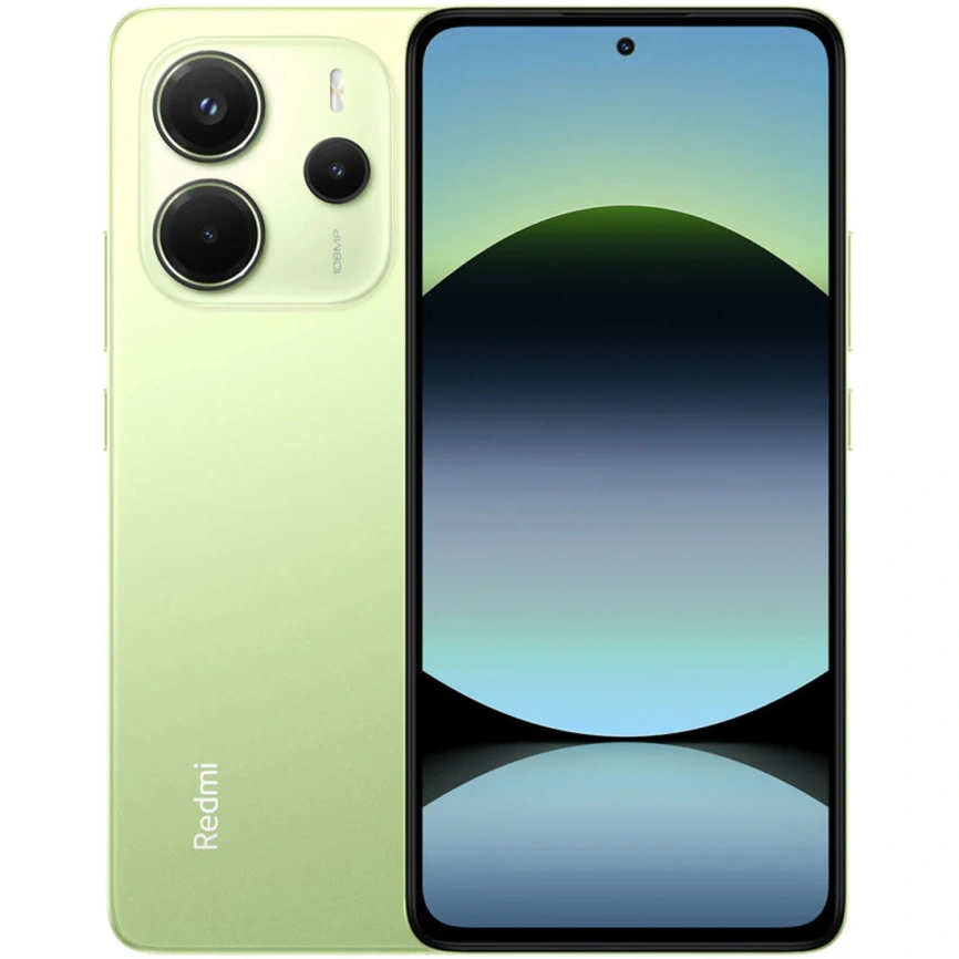 Смартфон Xiaomi Redmi Note 14 8/128 ГБ, зеленый (Lime Green) 24117RN76G