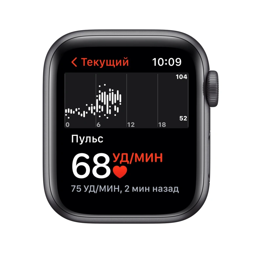Смарт-часы Apple Watch Series SE GPS 40mm Space Gray/Midnight (Серый космос/Черный) Sport Band (MKQ13RU/A)