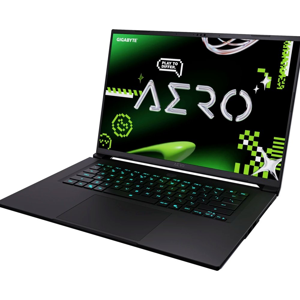 Ноутбук Gigabyte Aero X16 1VH93KZC94AD (16", AMD Ryzen AI 7 350, 16 ГБ, 1 ТБ SSD, RTX 5060 8 ГБ, 165 Гц) серый