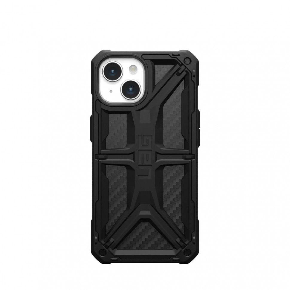 Чехол с поддержкой MAGSAFE Uag Pathfinder для iPhone 15, цвет карбон Чехол с поддержкой MAGSAFE Uag Pathfinder для iPhone 15, цвет карбон