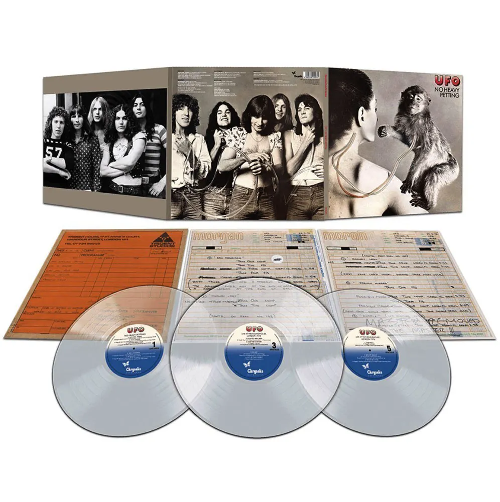Виниловая пластинка UFO - No Heavy Petting (2023 Remaster) (Deluxe Edition) (Clear)