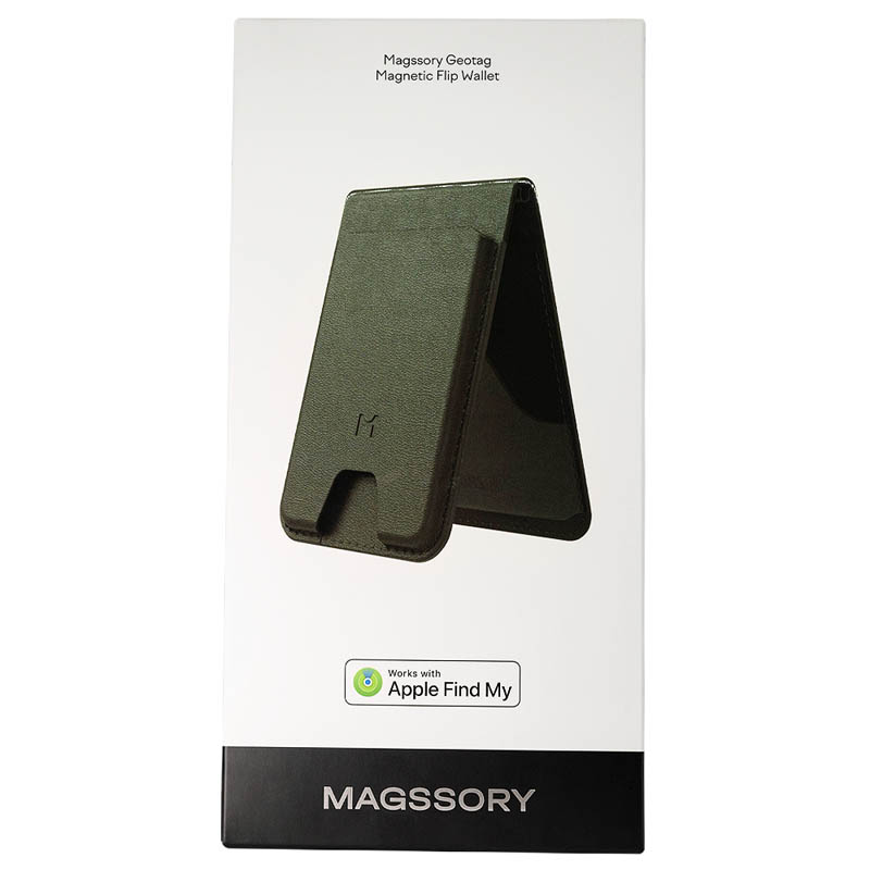 Кошелек-кардхолдер Magssory Geotag Magnetic Khaki