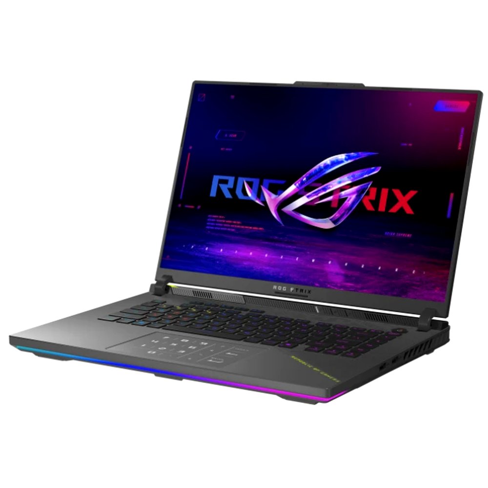 Ноутбук ASUS ROG Strix G16 90NR0KW8-M00970 (16", AMD Ryzen 9 8940HX, 16 ГБ, 512 ГБ SSD, RTX 5060 8 ГБ, 240 Гц) серый