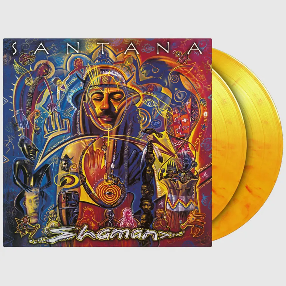 Виниловая пластинка SANTANA - Shaman (Yellow, Red & Orange Marbled)