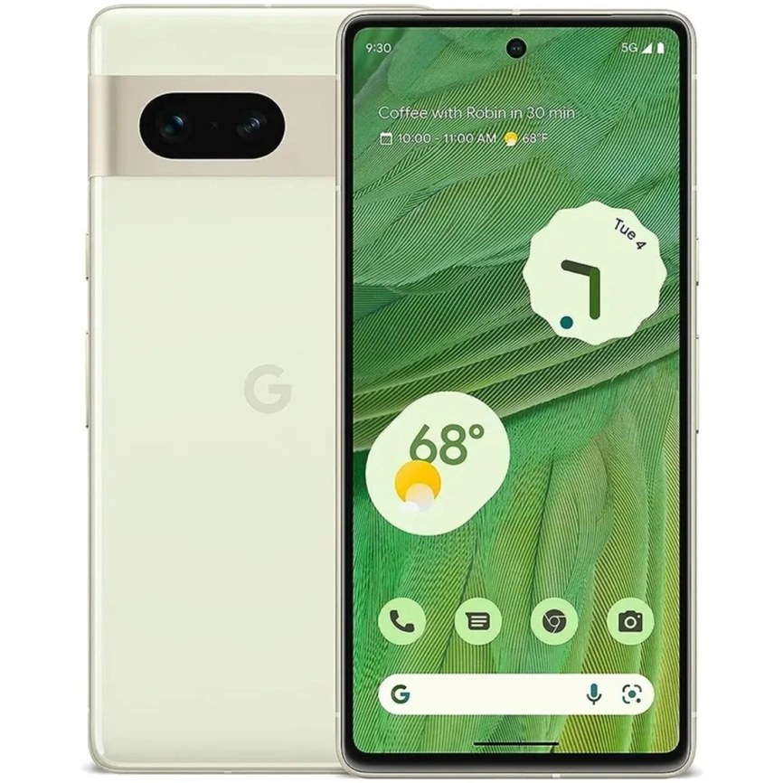 Смартфон Google Pixel 7 | 8/128 ГБ | Lemongrass (Лаймовый)