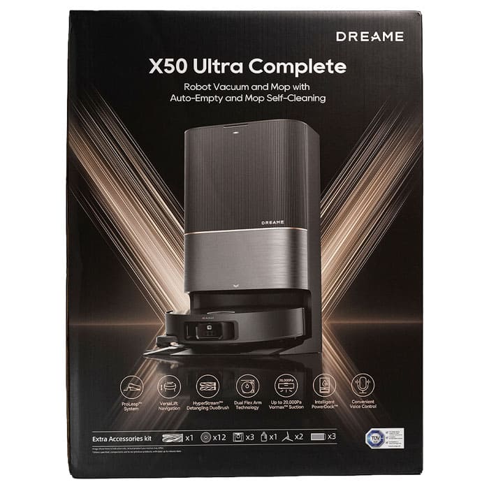 Робот-пылесос Dreame X50 Ultra Complete EU, Black