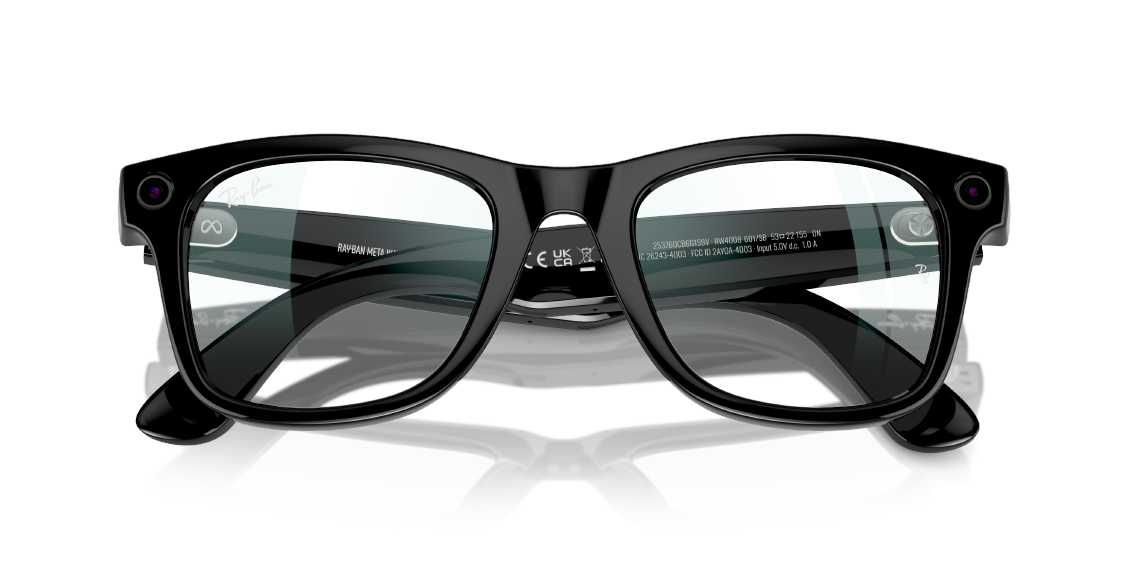 Умные очки Ray-Ban Meta Wayfarer RW4008 601/SB, размер M Умные очки Ray-Ban Meta Wayfarer RW4008 601/SB, размер M