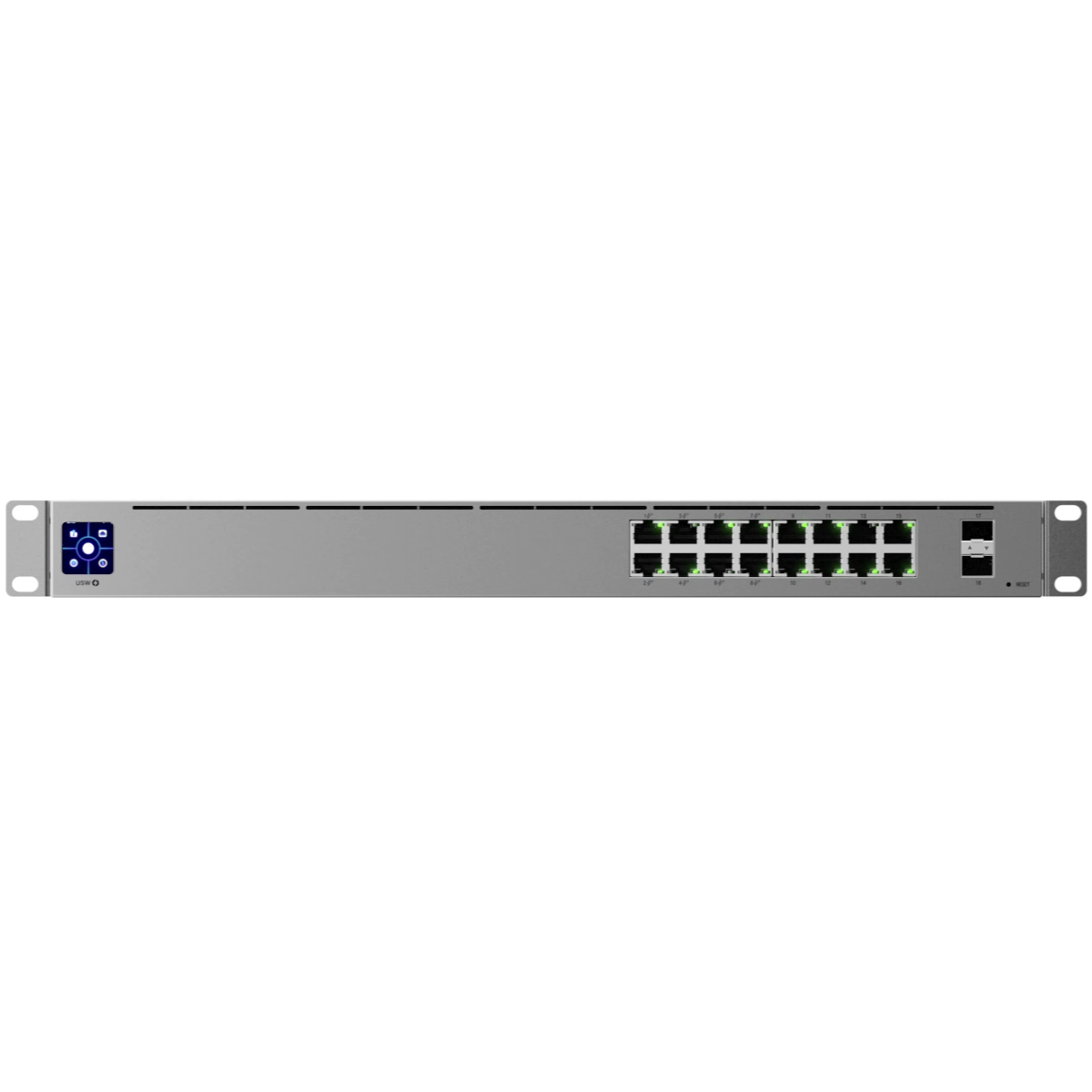 Коммутатор Ubiquiti UniFi Switch 16 PoE, 16 портов PoE, 10/100/1000 Мбит/с, Управляемый (USW-16-POE)