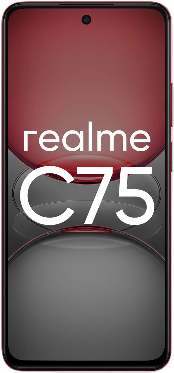 Смартфон realme C75,  8/128 ГБ Красный