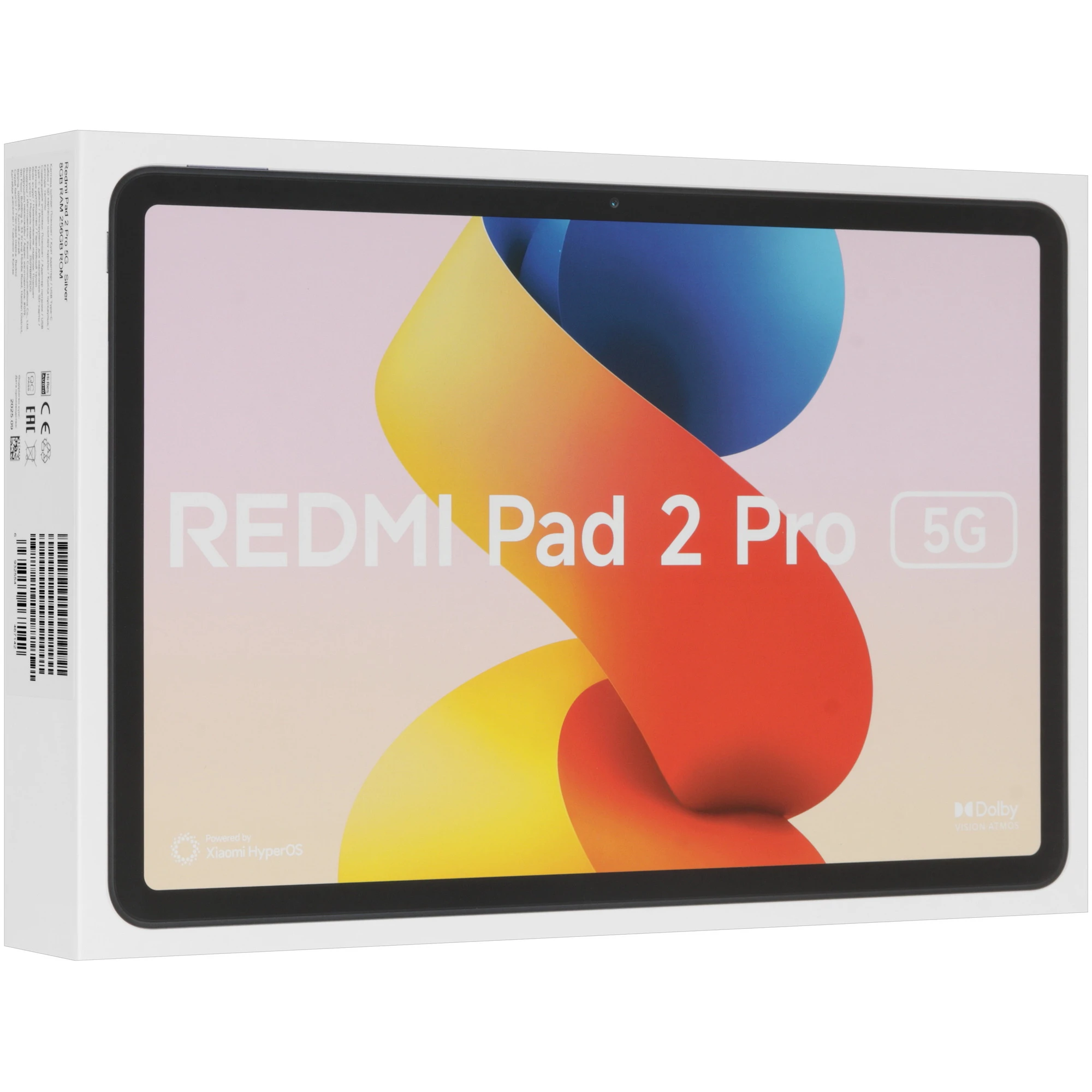 Планшет Xiaomi Redmi Pad 2 Pro | 5G | 8/256 ГБ, Silver