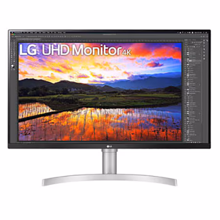 Монитор LG UltraFine 32UN650K-W 31.5" 60 IPS Белый