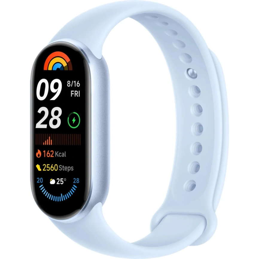 Фитнес-браслет Xiaomi Mi Smart Band 9, цвет Голубой