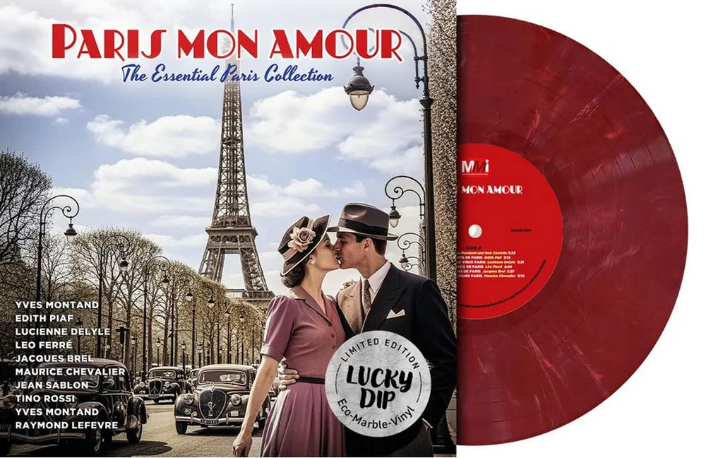 Виниловая пластинка VARIOUS ARTISTS - Paris Mon Amour - The Essential Collection (Lucky Dip Marble)