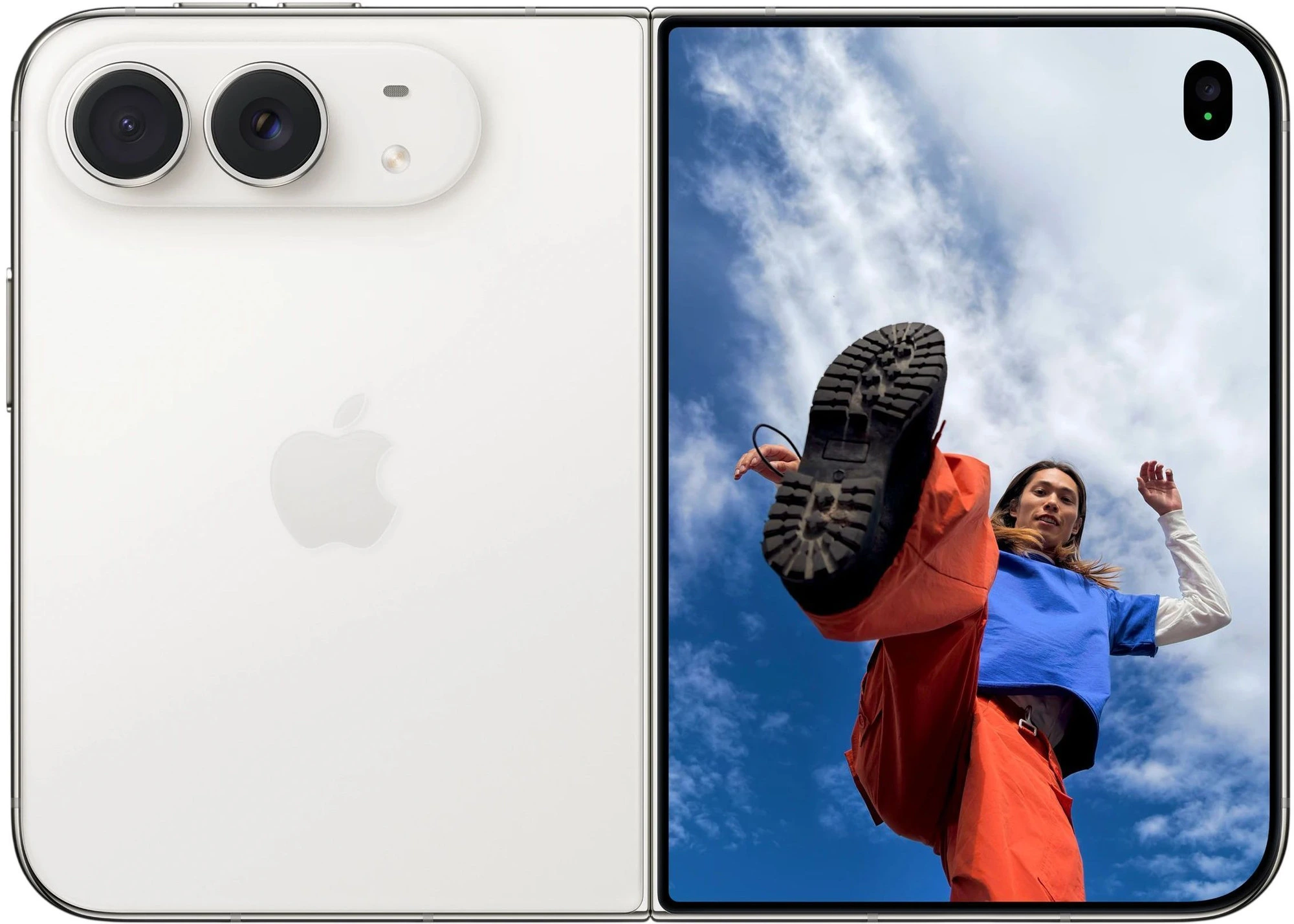 Смартфон Apple iPhone Duo 256 ГБ, белый (Star White)