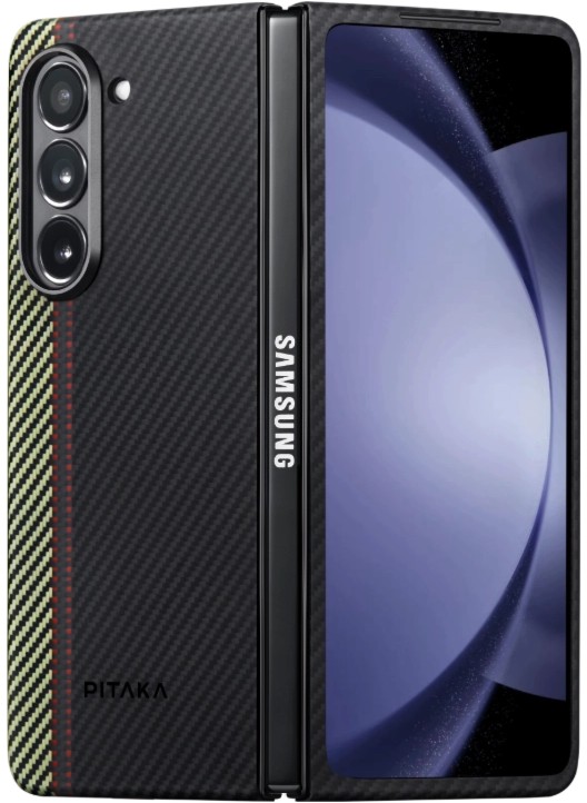Чехол Pitaka Fusion Weaving Air Case для Z Fold5, принт Overture Чехол Pitaka Fusion Weaving Air Case для Z Fold5, принт Overture
