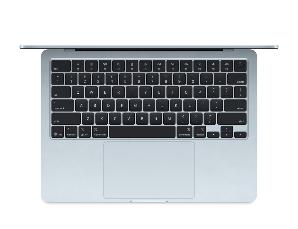 Ноутбук MacBook Air 13" M4 (2025) 10C CPU/10C GPU, 24 ГБ RAM, 2 ТБ SSD, (Sky Blue | Голубое небо) (Z1H80015K; Z1H81500K)