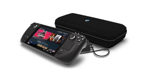Портативная приставка Valve Steam Deck LCD 256 ГБ, черный (Black)