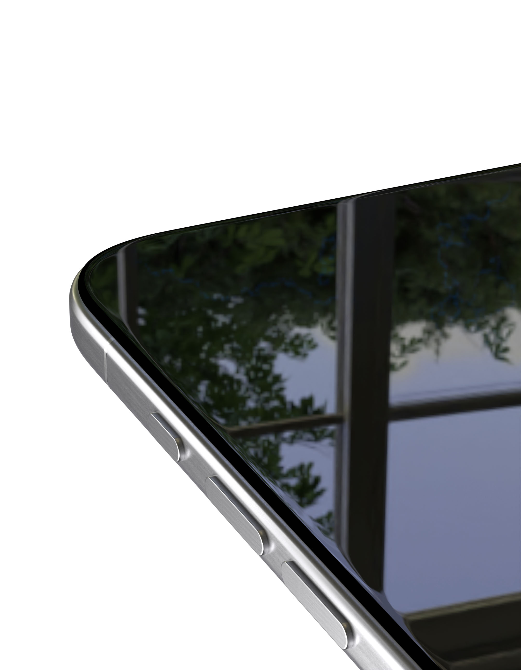 Стекло защитное 2.5D VLP Premium Shield для iPhone 17 Air, с черной рамкой