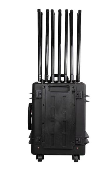 Подавитель дронов "Гром" 14 каналов 800W, Пластиковый кейс