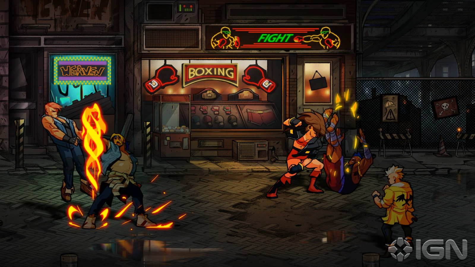 Игра Streets of Rage 4, русские субтитры (PS4)