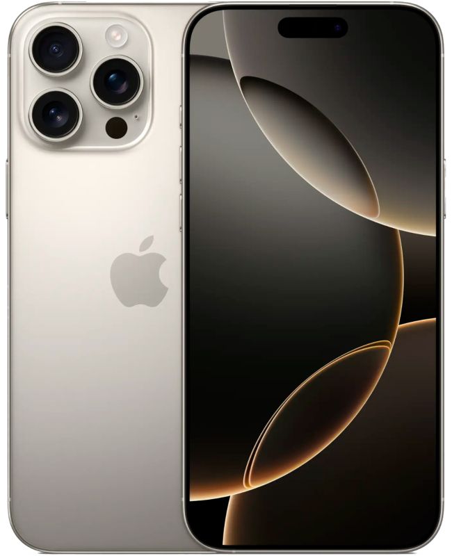 Смартфон Apple iPhone 16 Pro Max DualSim 256 ГБ Natural Titanium Смартфон Apple iPhone 16 Pro Max DualSim 256 ГБ Natural Titanium