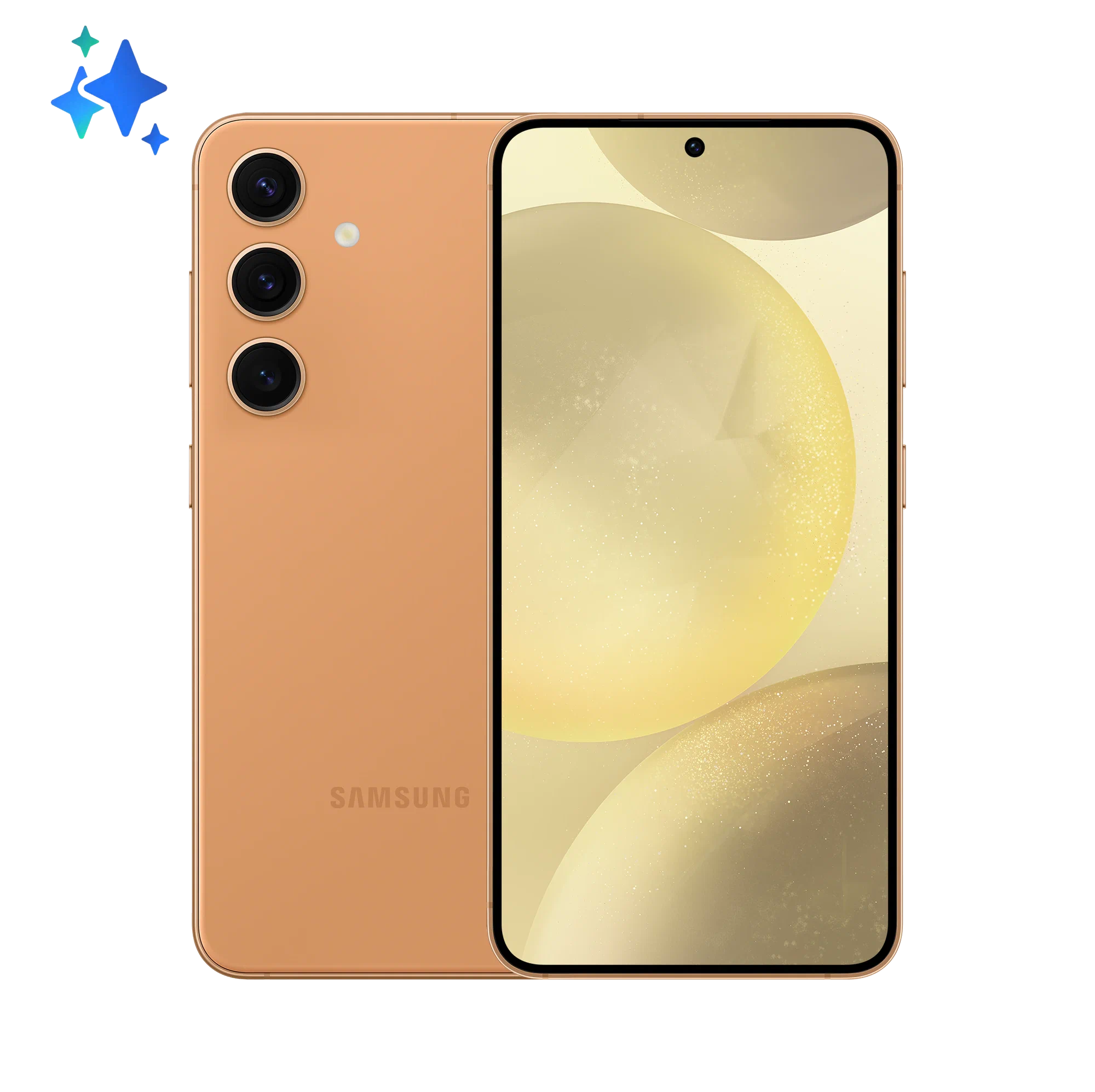 Смартфон Samsung Galaxy S24 8 ГБ, 256 ГБ (Sandstone Orange | Оранжевый)