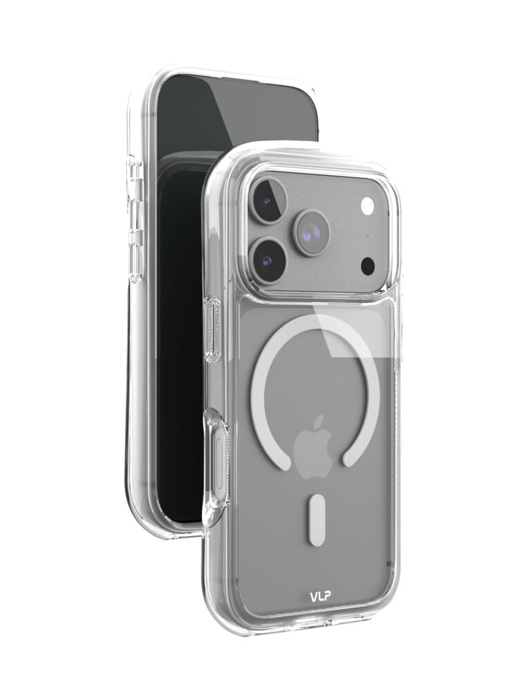 Чехол VLP Bubble Case с MagSafe для iPhone 17 Pro Max, белый