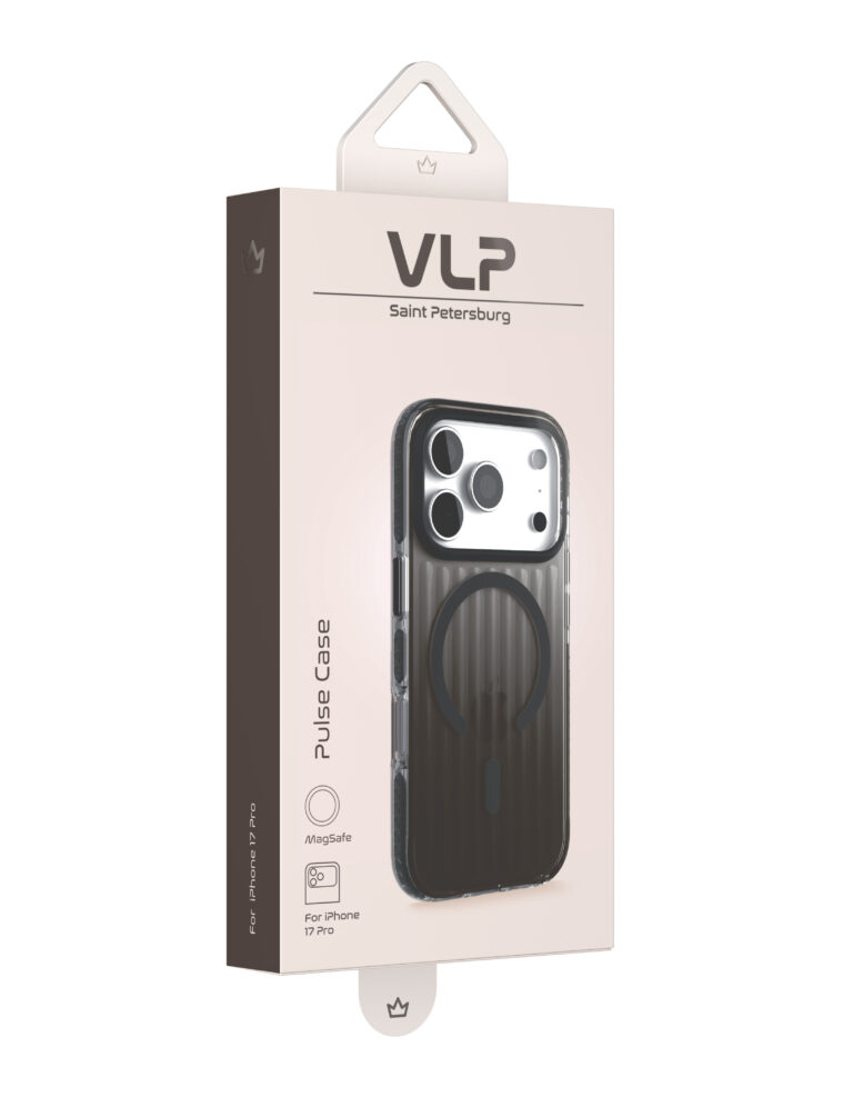 Чехол VLP Pulse Case с MagSafe для iPhone 17 Pro,  Черный