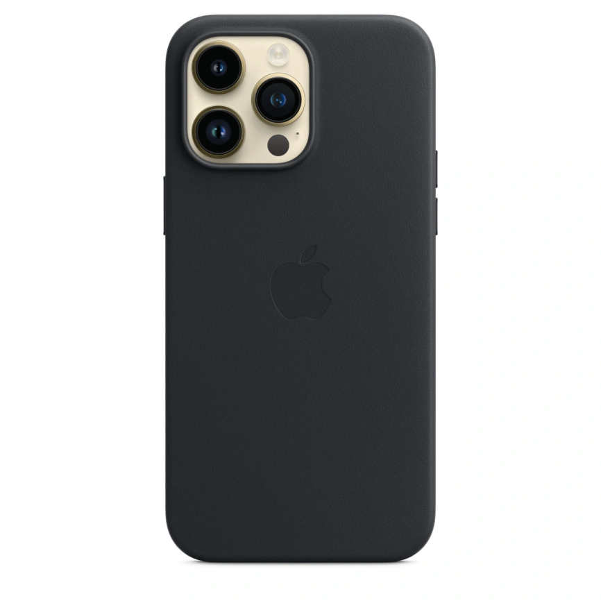 Кожаный чехол Apple MagSafe для iPhone 14 Pro Midnight