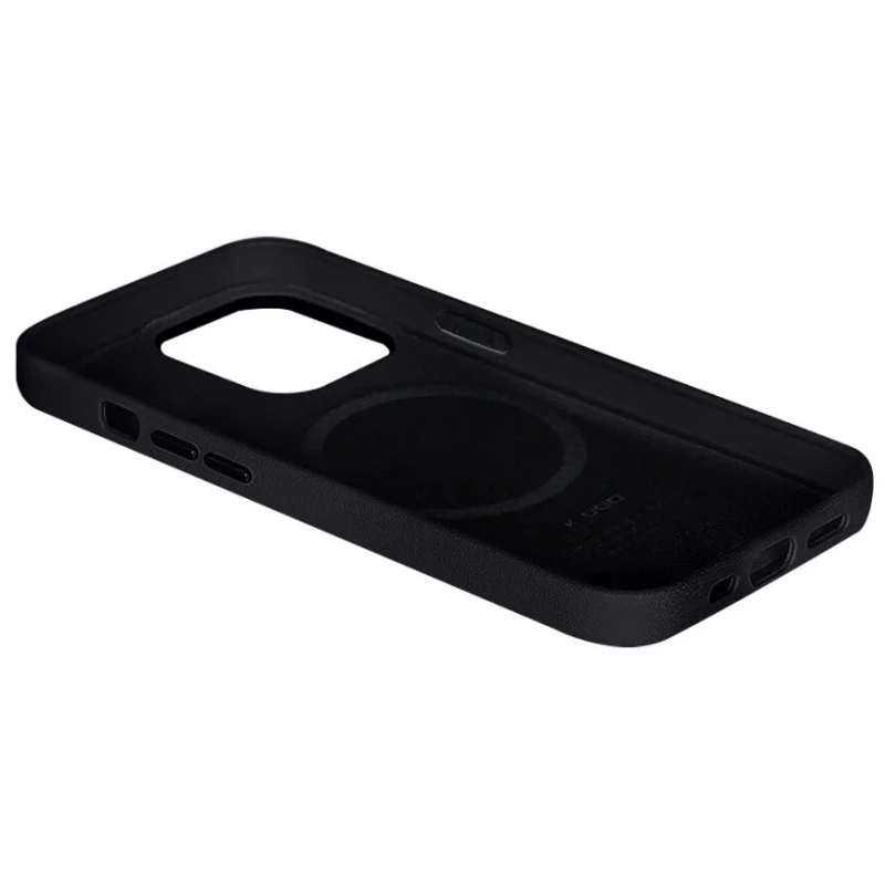 Чехол Leather Case with MagSafe KZDOO Mag Noble Collection для iPhone 15 Pro Max, цвет  Черный