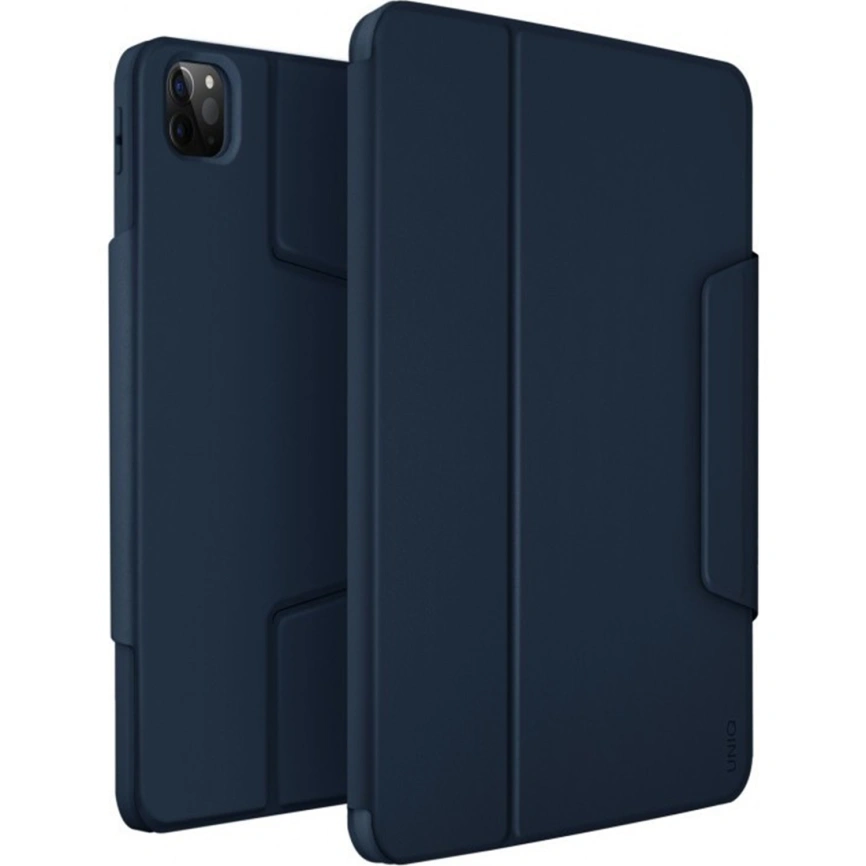 Чехол Uniq Rovus Magnetic для iPad Pro 11" (2022/21) / Air 10.9" (2022/20) Синий