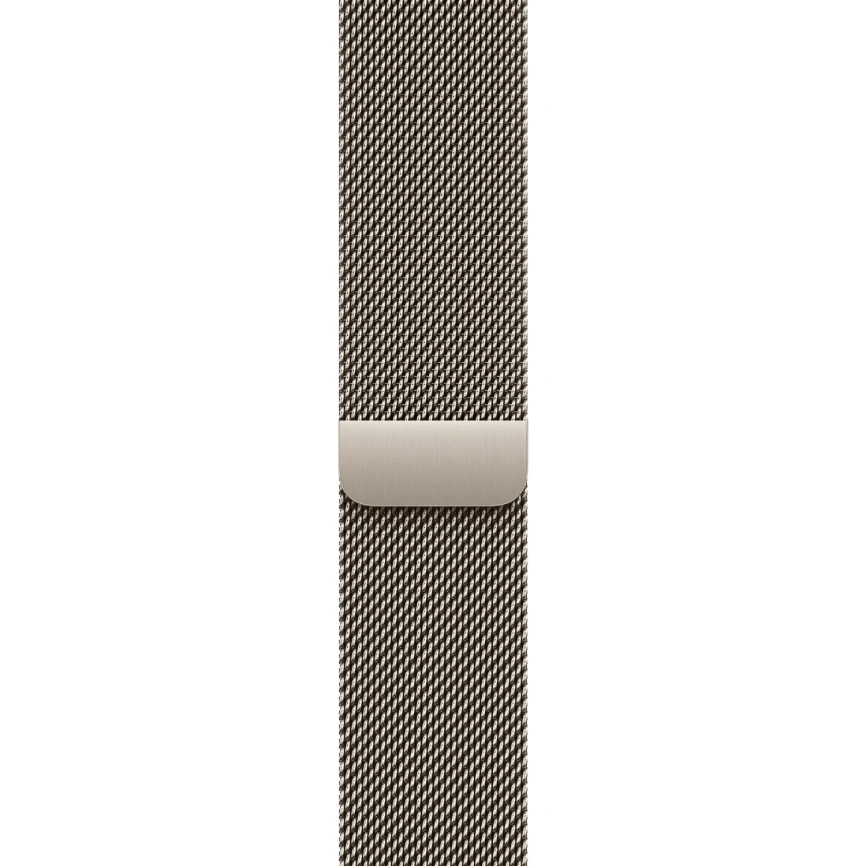 Смарт-часы Apple Watch S10 - 46 mm Титановый корпус | ремешок Milanese Loop | цвет Natural Titanium, M/L