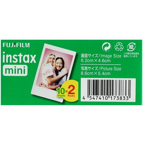 Картридж для моментальной печати Fujifilm Instax Mini (20 снимков)