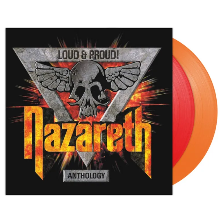 Виниловая пластинка NAZARETH - Loud & Proud! Anthology Greatest Hits (Bright Red & Orange)