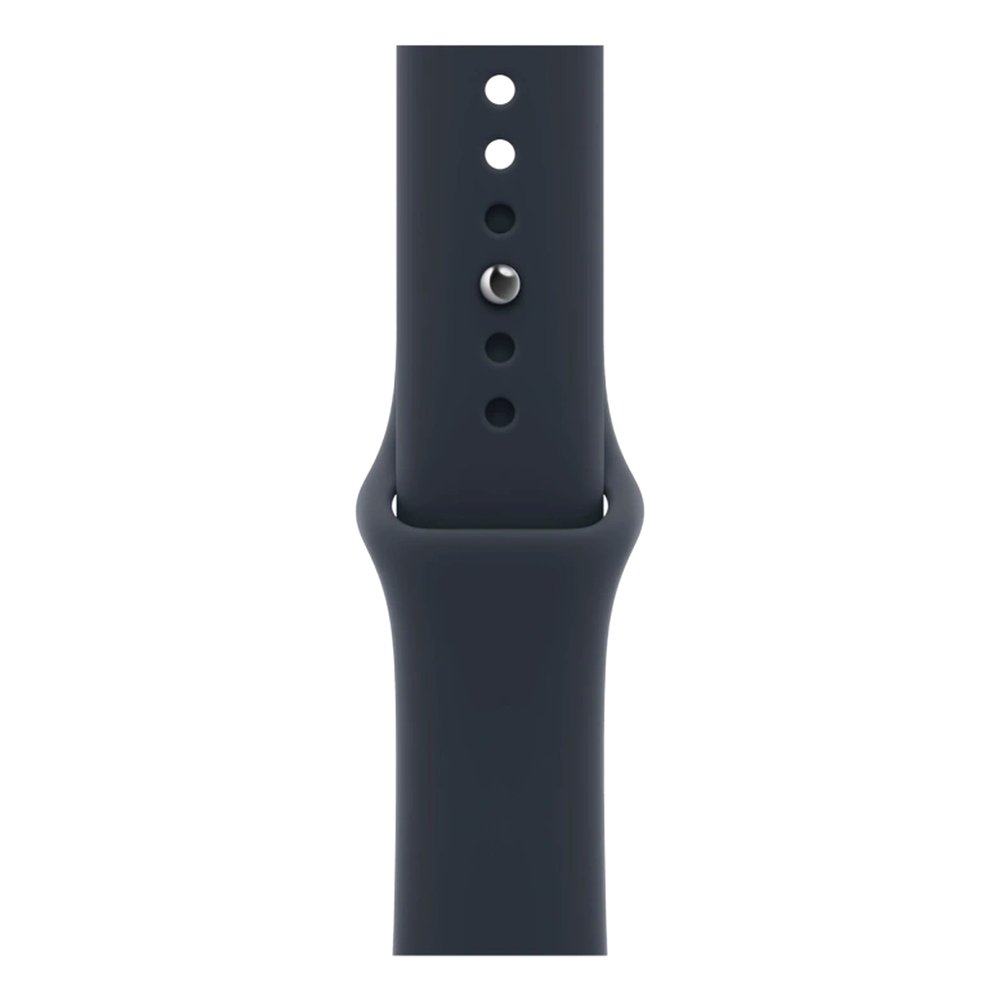 Смарт-часы Apple Watch Series 12, 42 мм, GPS, корпус алюминий Space Gray, ремешок Sport Band Navy Blue, размер M/L