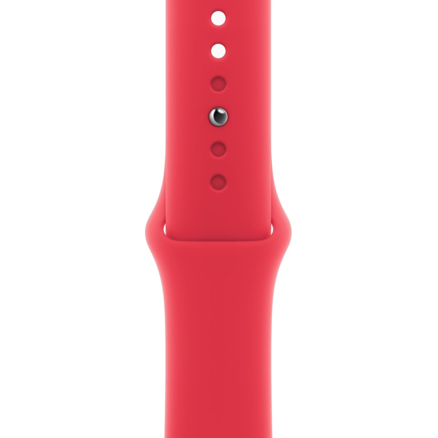 Умные часы Apple Watch Series 9 45 мм Aluminium Case GPS спортивный ремешок, цвет Красный  S/M