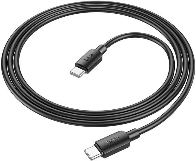 Кабель USB-C HOCO X96 Hyper Type-C - Type-C, 3A, 60W, 25 см, белый Черный
