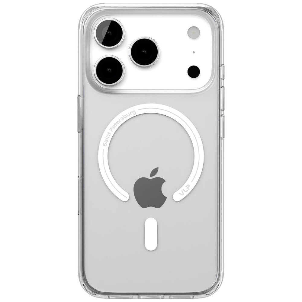 Чехол VLP Diamond Case с MagSafe для iPhone 17 Pro прозрачный