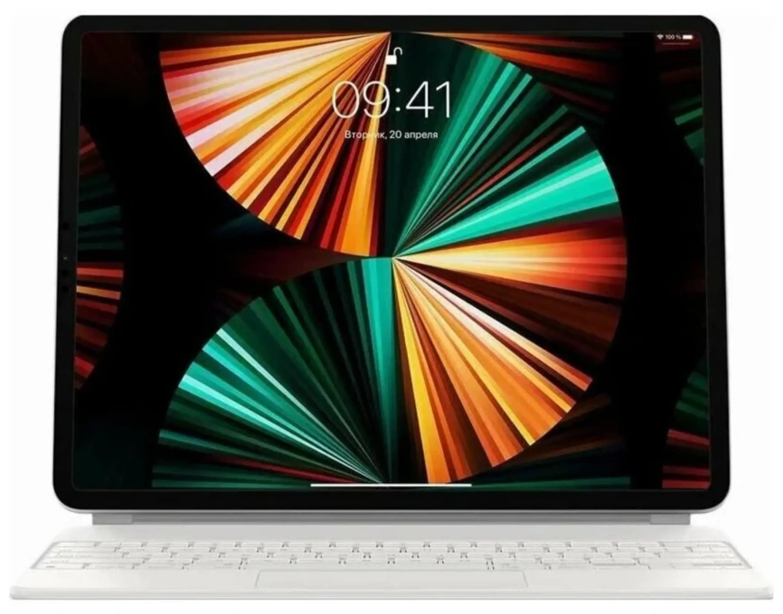 Чехол-клавиатура Apple Magic Keyboard для iPad Pro 12.9" (MJQL3) White