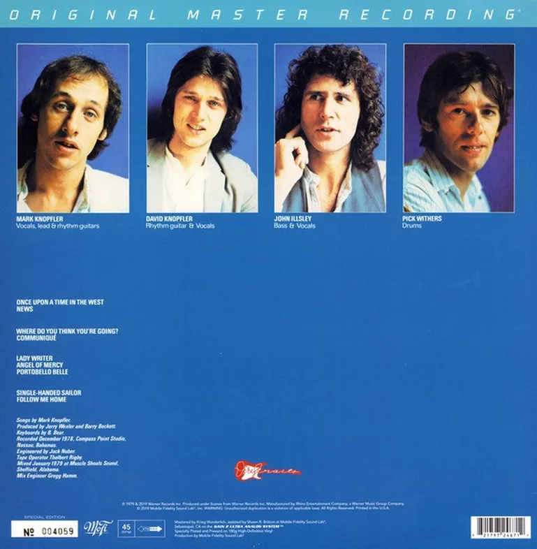 Виниловая пластинка DIRE STRAITS - Communique (45 RPM)