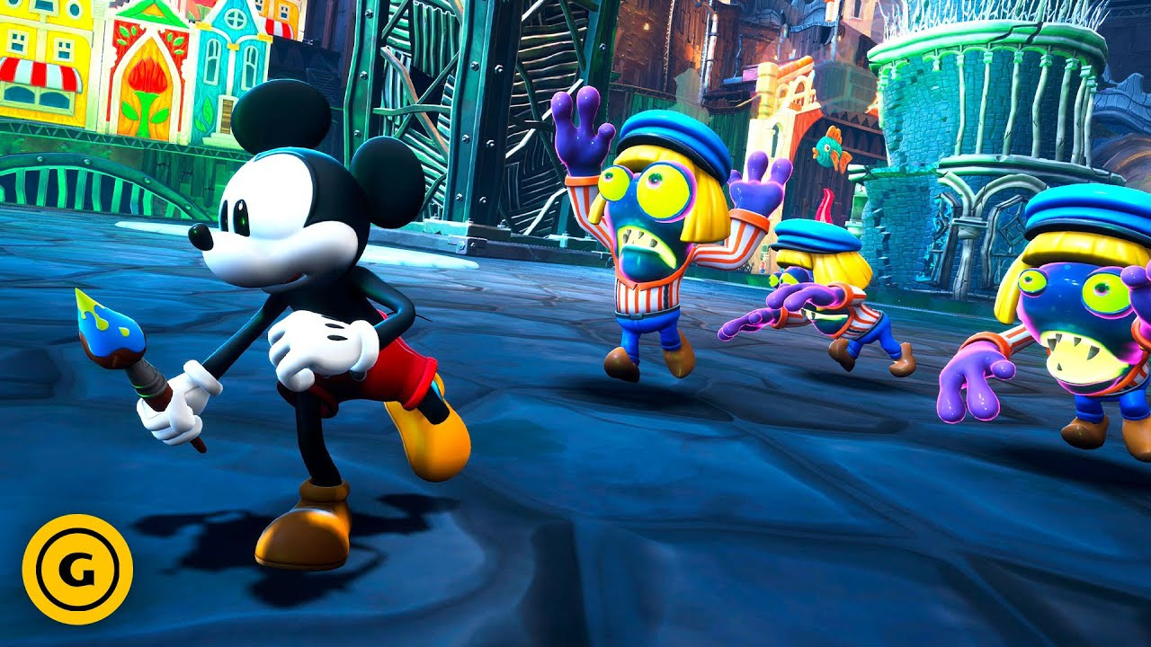 Игра Disney Epic Mickey: Rebrushed (NS)