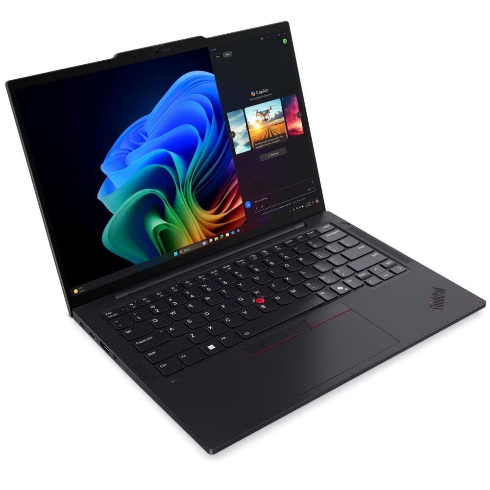 Ноутбук Lenovo ThinkPad T14s 21R1002TUS (14", Intel Core Ultra 7 255U, 16 ГБ, 512 ГБ SSD) черный