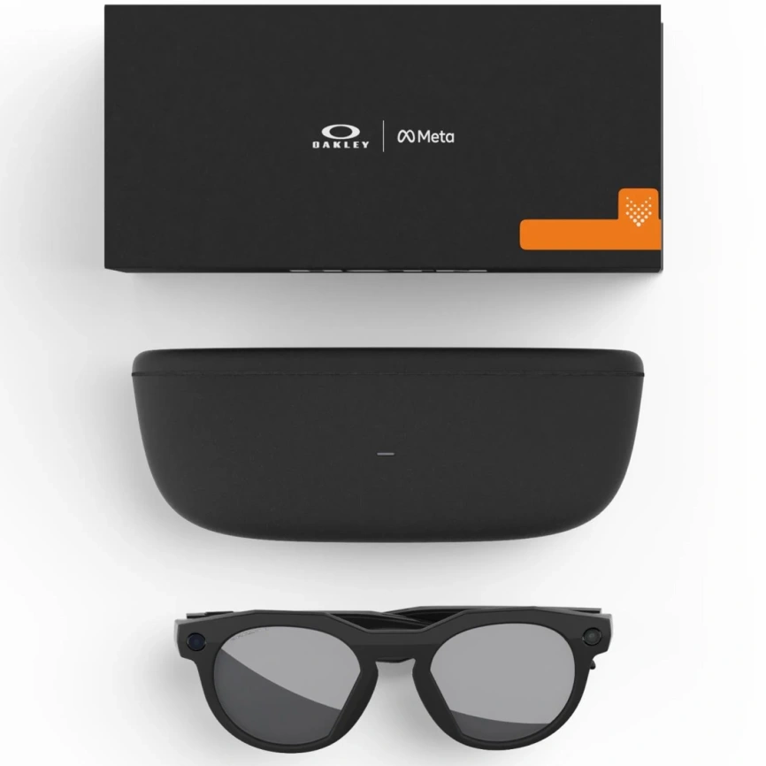 Смарт-очки Oakley Meta* HSTN 0W8002 Black/Prizm Black Polarized (145-51)