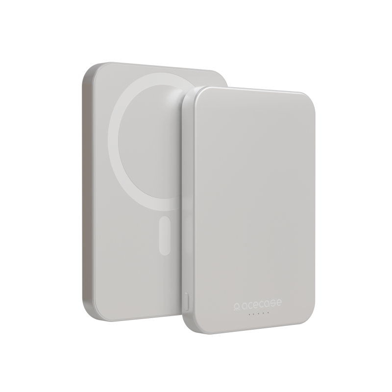 Внешний аккумулятор AceCase 10 000 mAh, Серебристый
